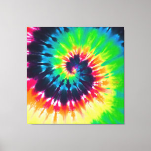 Tie Dye Canvastryck