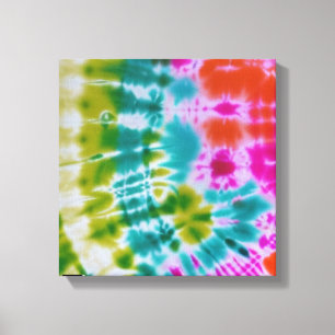 Tie Dye Canvastryck