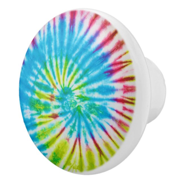 Tie-Dye Ceramic Knob Knopp (Höger)