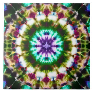 Tie-Dye Ceramic Tile Kakelplatta
