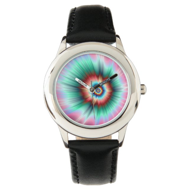 Tie Dye Comet Armbandsur (Framsida)