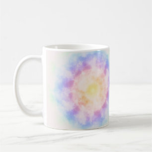 tie-dye! fantastisk kul kaffemugg