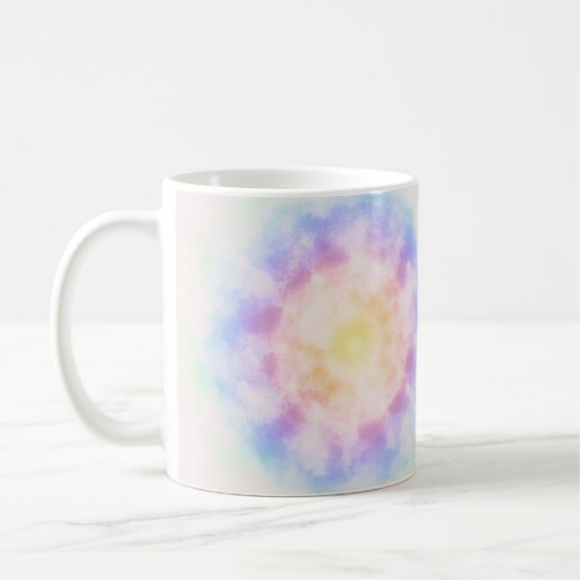 tie-dye! fantastisk kul kaffemugg (Vänster)