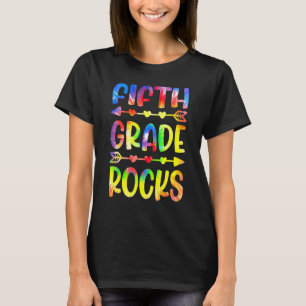 Tie Dye Femte Klass Sten femte Klass Back to schoo T Shirt