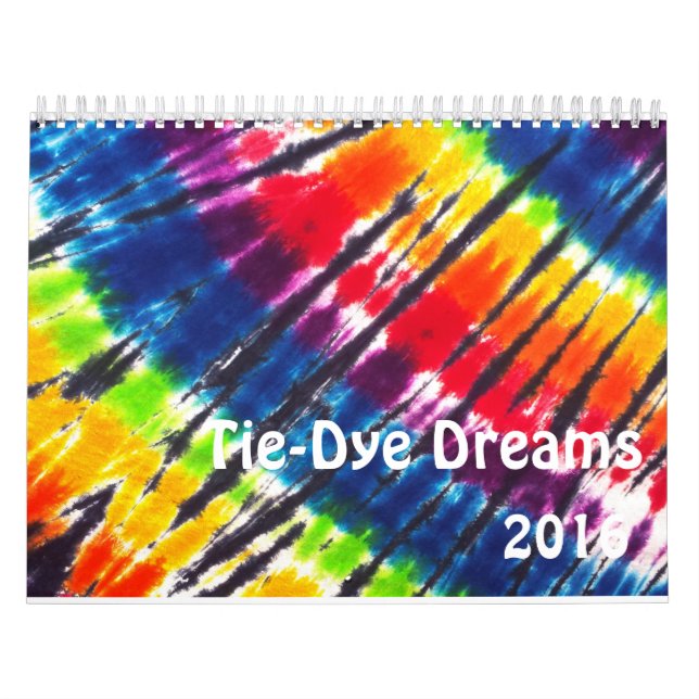 Tie-Dye Firande Kalender (Omslag)