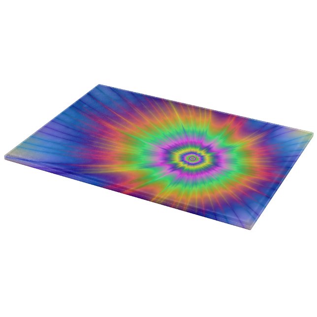 Tie Dye Fireball Clearboard (Hörn)