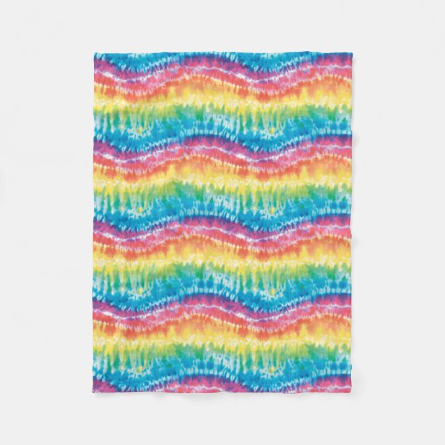 Tie Dye Fleece Blanket (Framsidan)