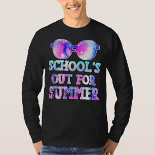 Tie Dye förra Skolor-dagen ute på sommaren T Shirt