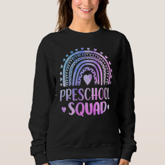 Tie Dye Förskolegrupp Lärare  Regnbåge Tillbaka Ti T Shirt