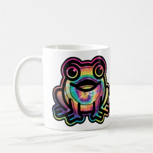 Tie Dye Frog Kaffemugg