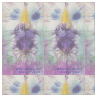 Tie-Dye Gömt Ansikte #1 Tyg