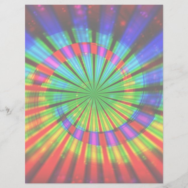 Tie-Dye Groovy Rainbow (Framsida)
