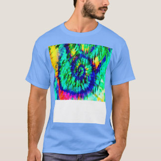 Tie Dye Grunge Struktur T Shirt