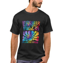 Tie dye Harris Waltz 2024 Val Kamala T-shirt