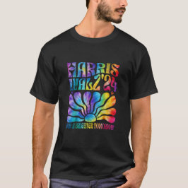 Tie dye Harris Waltz 2024 Val Kamala T-shirt