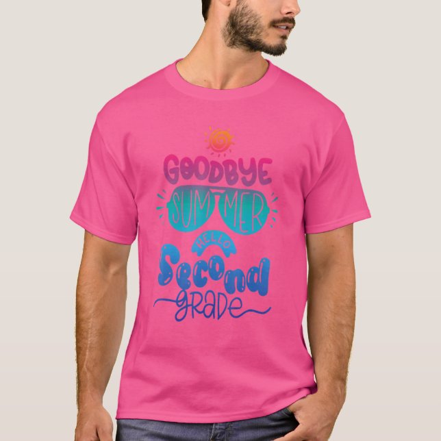 Tie Dye Hej 2:a Klass-lärardagen O T Shirt (Framsida)