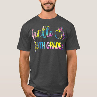 Tie Dye Hej Nith Klass Team 9th Klass Tillbaka til T Shirt