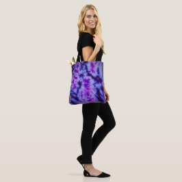 Tie Dye i Lila och Blå Tygkasse