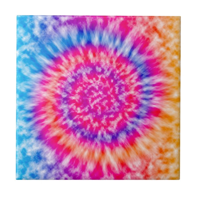 Tie Dye Kakelplatta (Framsidan)