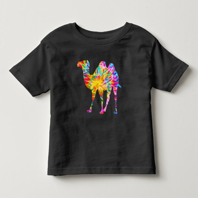 TIE DYE KAMEL T SHIRT (Framsida)