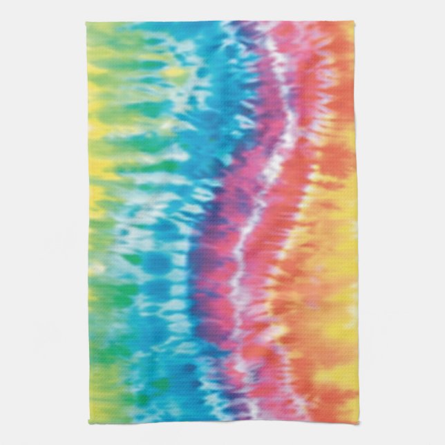 Tie Dye Kitchen Towel Kökshandduk (Vertikal)