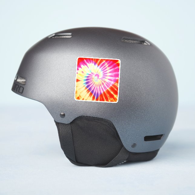 TIE DYE KLISTERMÄRKEN (Hjälmsidan)