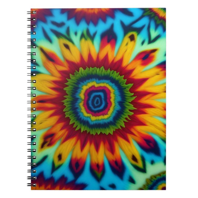 TIE DYE KONST ANTECKNINGSBOK (Framsidan)