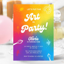 Tie Dye konsthantverk Målning Party Barn Tonåringa