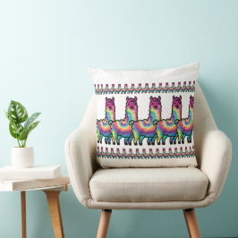 Tie Dye Lama Kudde