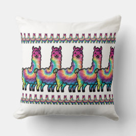 Tie Dye Lama Kudde