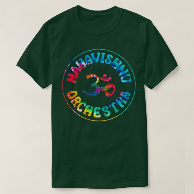 Tie Dye Mahavishnu Orchestra Långärmad förra dagen T Shirt (Design framsida)