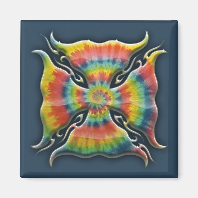 Tie-Dye Malta Kor Magnet (Framsidan)