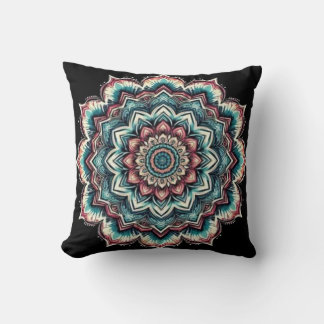 Tie-Dye Mandala Dekorativ kudde
