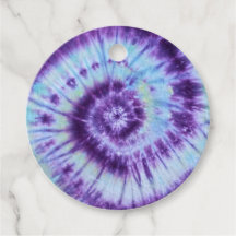 Tie Dye Märkre Lila och Blue