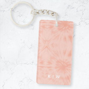 Tie Dye   Modern pastel för Rosa av korall