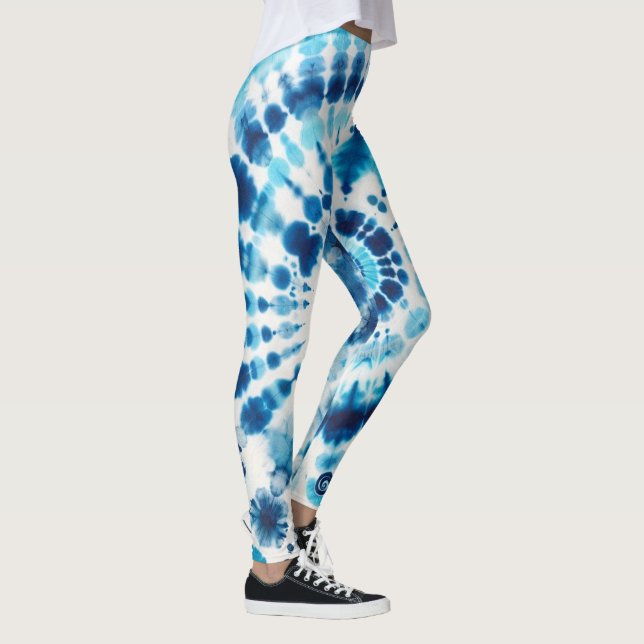 Tie Dye Mönster Leggings (Höger)