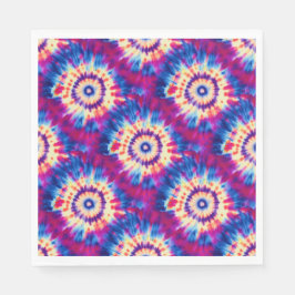 Tie-Dye Napkins Pappersservett