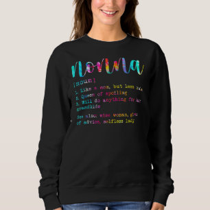 Tie Dye Nonna Definition Best Nonna nånsin Mammor T Shirt