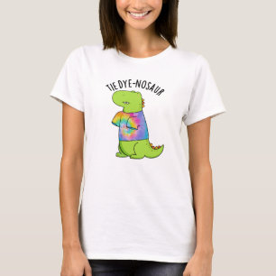 Tie-dye-nosaur Rolig Dinosaur Puns T Shirt