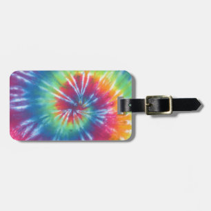Tie Dye One Bagagebricka