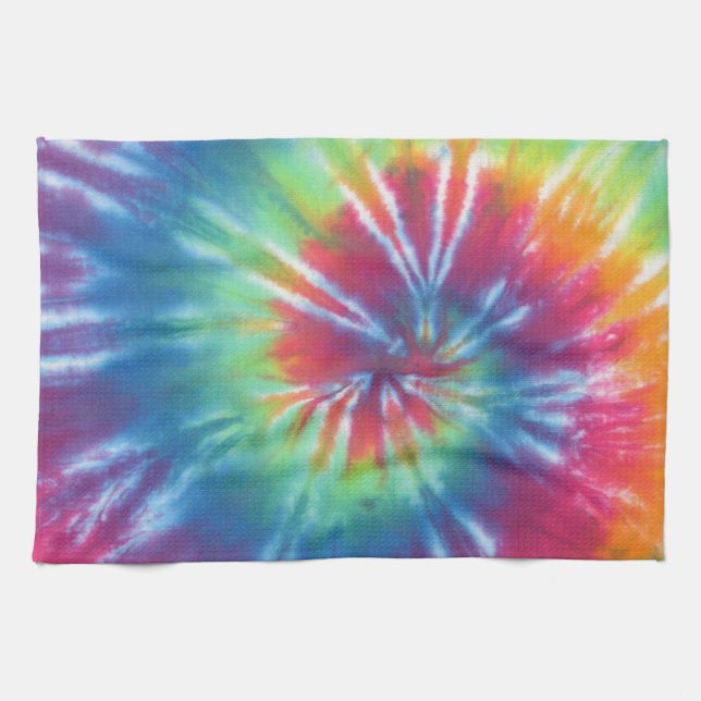 Tie Dye One Kökshandduk (Horisontell)
