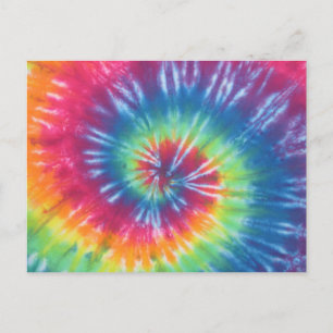 Tie Dye One Vykort
