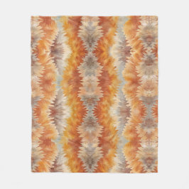 Tie Dye Organic Art Fleecefilt