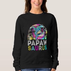 Tie Dye Papawsaurus Dinosaur Pappa Saurus Family M T Shirt