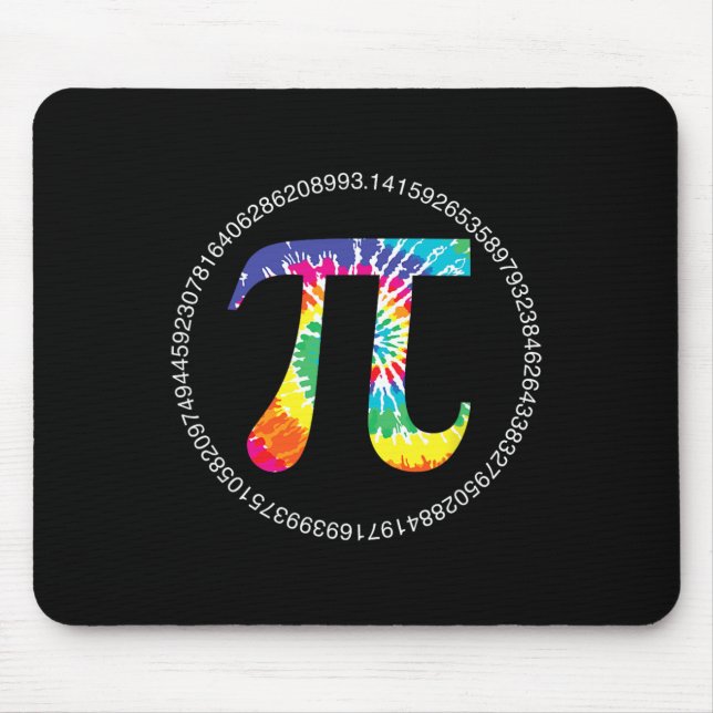 Tie Dye Pi Day T Shirt Physics Math Teacher Engine Musmatta (Framsidan)