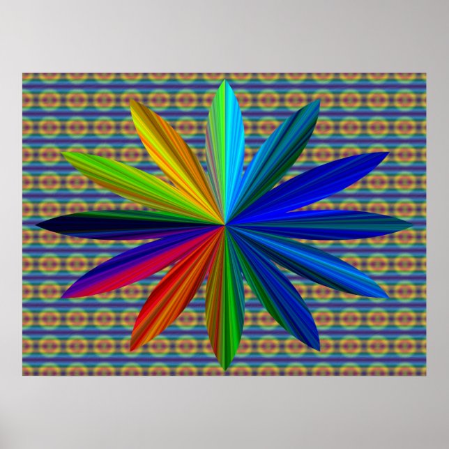 Tie Dye Poster (Framsidan)