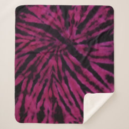 Tie-Dye Purple Pink Black Hippie Retro Pattern