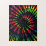 Tie Dye Pussel<br><div class="desc">Rainbow and Black Tie Dye Design</div>