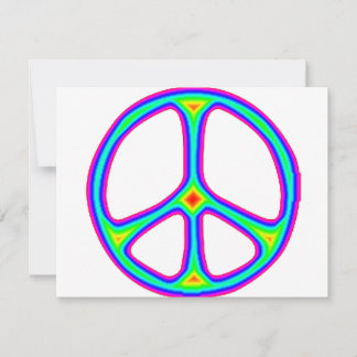 Tie Dye Regnbåge Fredstecken 60-Tals Hippie Kärlek