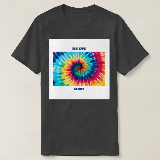Tie Dye Shirt Classic TShirt T (Design framsida)